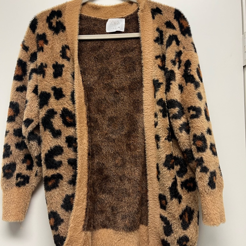 NWOT Zara Kids Long Cardigan